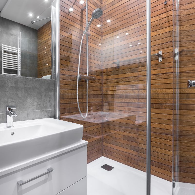 Spacious Shower Area